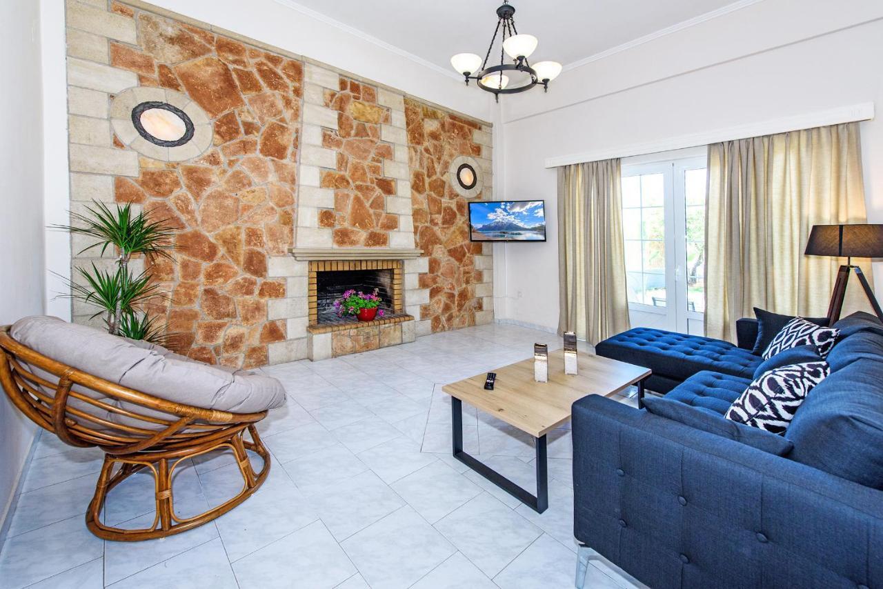 Platanias Villa Spyros Exterior foto
